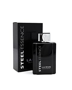 La Rive Steel Essence Men's Eau De Toilette Spray 3.3 oz (100 ml)