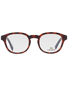 Lacoste 50 mm Tortoise Eyeglass Frames