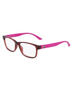 Lacoste 51 mm Red Eyeglass Frames