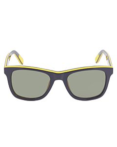 Lacoste 52 mm Blue/Yellow Sunglasses