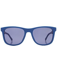 Lacoste 53 mm Matte Medium Blue Sunglasses