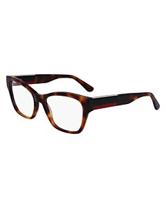 Lacoste 54 mm Havana Eyeglass Frames