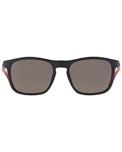Lacoste 54 mm Matte Black / Red Sunglasses