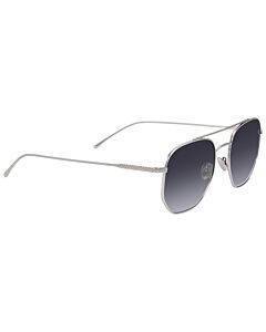 Lacoste 54 mm Matte Palladium Sunglasses