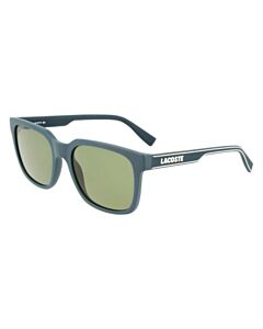 Lacoste 55 mm Matte Blue Sunglasses