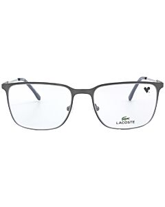 Lacoste 55 mm Matte Dark Grey Eyeglass Frames