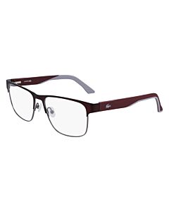 Lacoste 56 mm Dark Red Eyeglass Frames