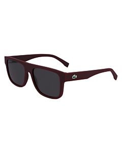 Lacoste 56 mm Dark Red Sunglasses