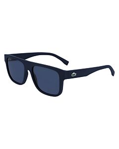 Lacoste 56 mm Matte Blue Sunglasses