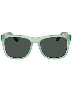 Lacoste 56 mm Matte Green Sunglasses