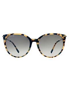 Lacoste 56 mm Yellow Havana Sunglasses