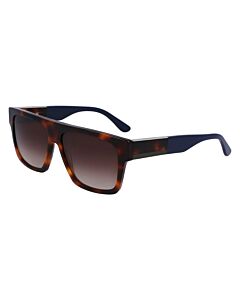 Lacoste 57 mm Brown Tortoise Sunglasses