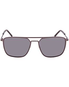 Lacoste 57 mm Matte Gunmetal Sunglasses