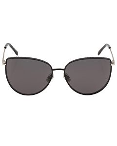 Lacoste 59 mm Matte Black Sunglasses