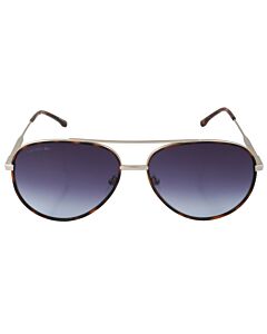 Lacoste 59 mm Matte Light Grey Sunglasses