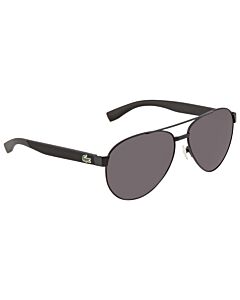 Lacoste 60 mm Matte Black Sunglasses