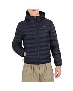 Lacoste Abysm Quilted Hooded Short Nylon Jacket