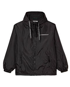 Lacoste Black Active Logo Padded Blouson Jacket