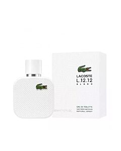 Lacoste Men's L.12.12 Blanc EDT 1.7 oz Fragrances 3386460149105