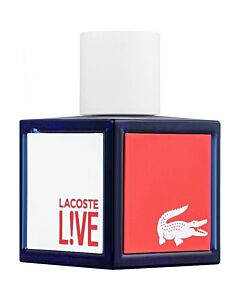 Lacoste Men's L!ve EDT 2.5 oz (Tester) Fragrances 3616302931804
