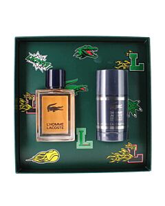 Lacoste Men's L'Homme 2pc Gift Set Fragrances 3616303452674