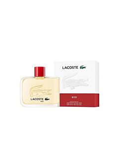 Lacoste Men's Red EDT 4.2 oz Fragrances 3386460149310