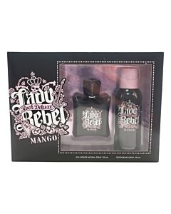 Lady Rebel Rock Deluxe by Antonio Puig for Women - 2 Pc Gift Set 3.4oz EDT Spray, 5oz Deodorant Spray