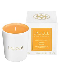 Lalique Ladies Sweet Amber Scented Candle 6.7 oz Fragrances 7640171196367