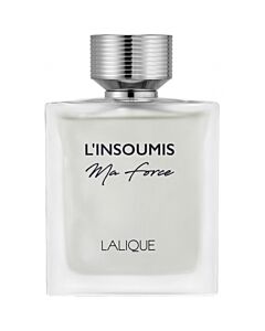 Lalique Men's L'insoumis Ma Force EDT 3.4 oz (Tester) Fragrances 7640171199795