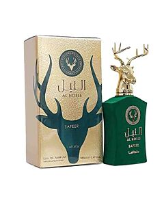 Lattafa Unisex Al Noble Safeer Green EDP 3.4 oz Fragrances 6291108738009