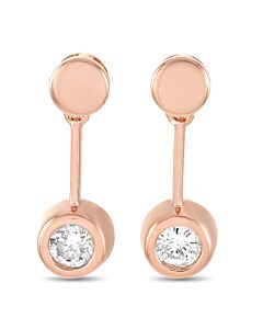 LB Exclusive 14K Rose Gold 0.25 ct Diamond Earrings