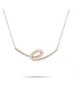 LB Exclusive 14K Rose Gold 0.48ct Diamond Necklace