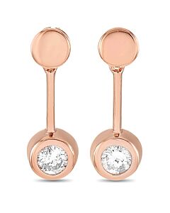 LB Exclusive 14K Rose Gold 0.58 ct Diamond Earrings