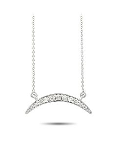 LB Exclusive 14K White Gold 0.16 ct Diamond Necklace