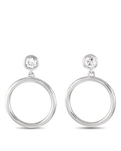 LB Exclusive 14K White Gold 0.18 ct Diamond Earrings