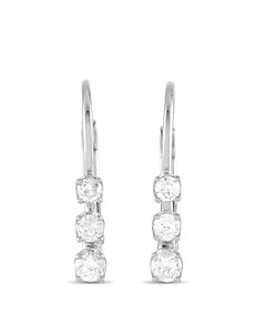LB Exclusive 14K White Gold 0.25 ct Diamond Earrings