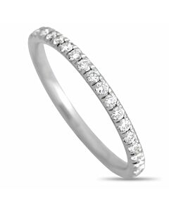 LB Exclusive 14K White Gold 0.65ct Diamond Eternity Band Ring