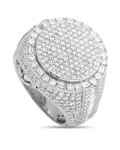 LB Exclusive 14K White Gold 4.50 ct Diamond Ring