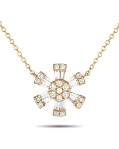 LB Exclusive 14K Yellow Gold 0.25ct Diamond Necklace