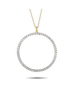 LB Exclusive 14K Yellow Gold 0.50 ct Diamond Necklace