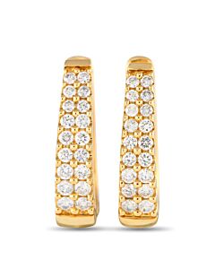 LB Exclusive 14K Yellow Gold 1.0ct Diamond Earrings ER28522