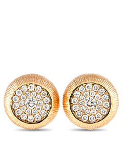 LB Exclusive 18K Rose Gold 0.50ct Diamond Earrings AER 13558