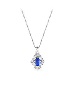 Le Vian  Blueberry Sapphire Pendant set in 14K Vanilla Gold