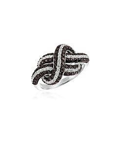Le Vian Exotics Ring Blackberry Diamonds, Vanilla Diamonds set in 14K Vanilla Gold Ring Size 7 WJAW 66