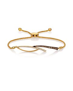Le Vian Ladies Chocolate Diamonds Fashion Bracelet in 14K Honey Gold
