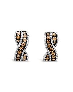 Le Vian Ladies Chocolate Diamonds Fashion Earrings in 14k Vanilla Gold
