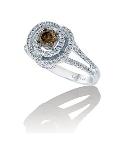 Le Vian Ladies Chocolate Diamonds Fashion Ring in 14k Vanilla Gold