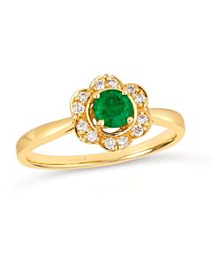 Le Vian Ladies Costa Smeralda Emeralds Rings set in 14K Honey Gold
