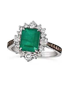 Le Vian Ladies Costa Smeralda Emeralds Rings set in 14K Vanilla Gold