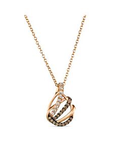 Le Vian Ladies Embraced Necklaces set in 14K Strawberry Gold